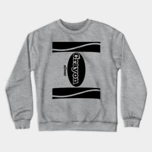 Color Silver Crewneck Sweatshirt